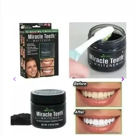 Blanqueador dental de carbon 20g