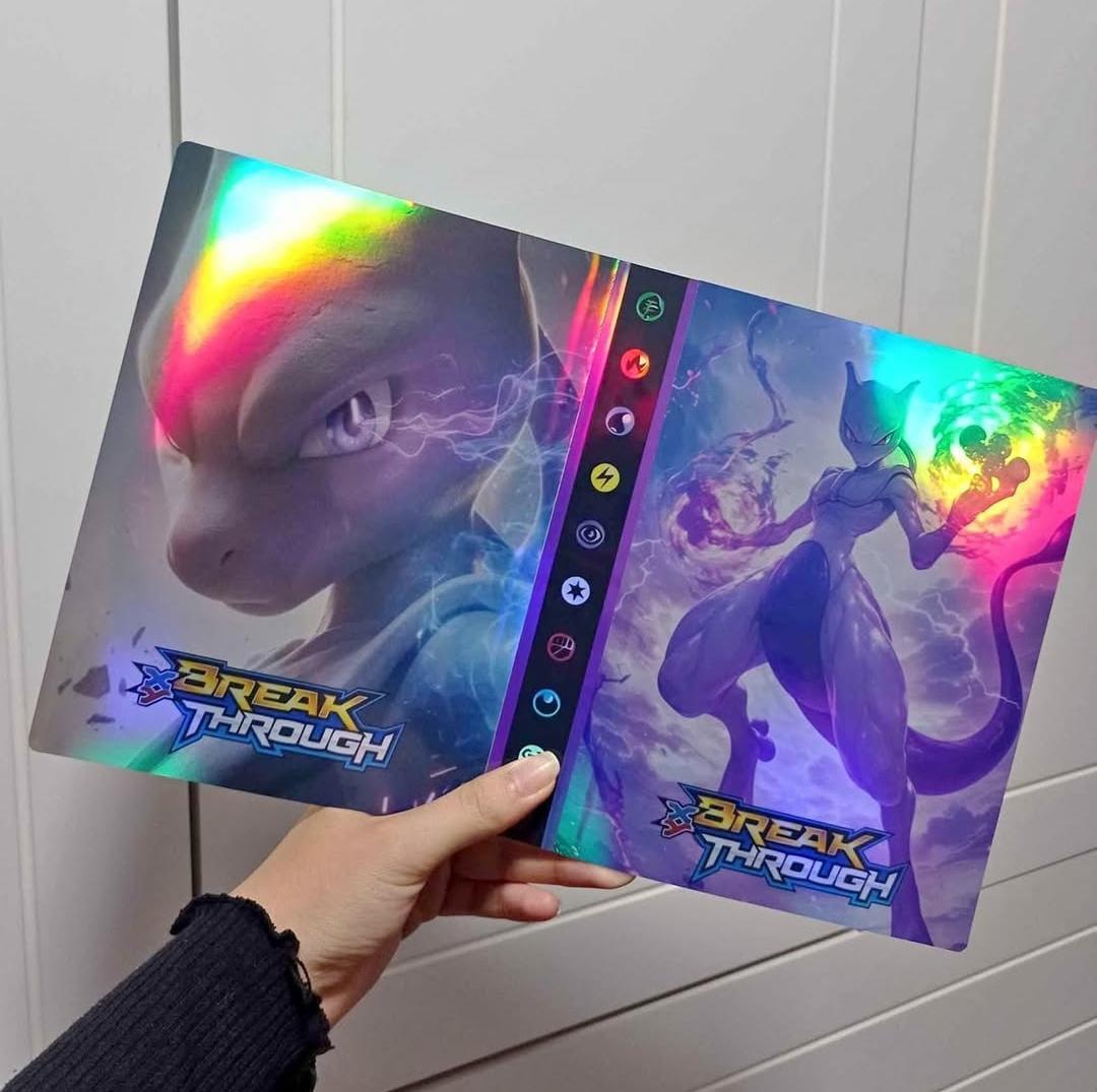 Álbum Pokémon con diseño para 240 cartas varios modelos